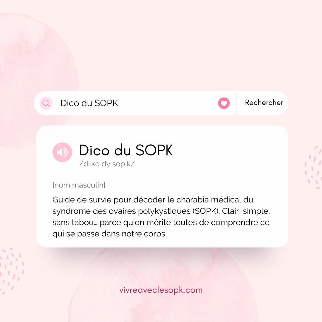 Dico du SOPK